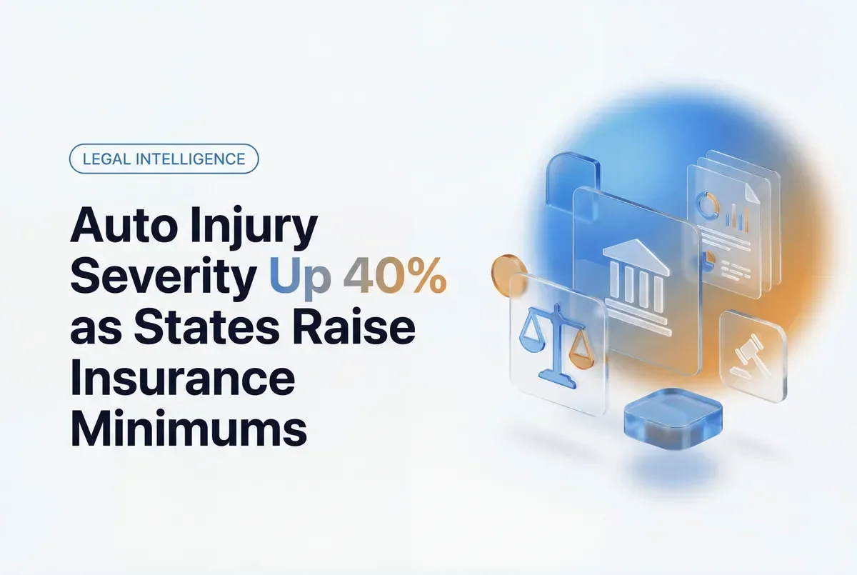 Auto Injury Severity Up 40% as States Raise Insurance Minimums