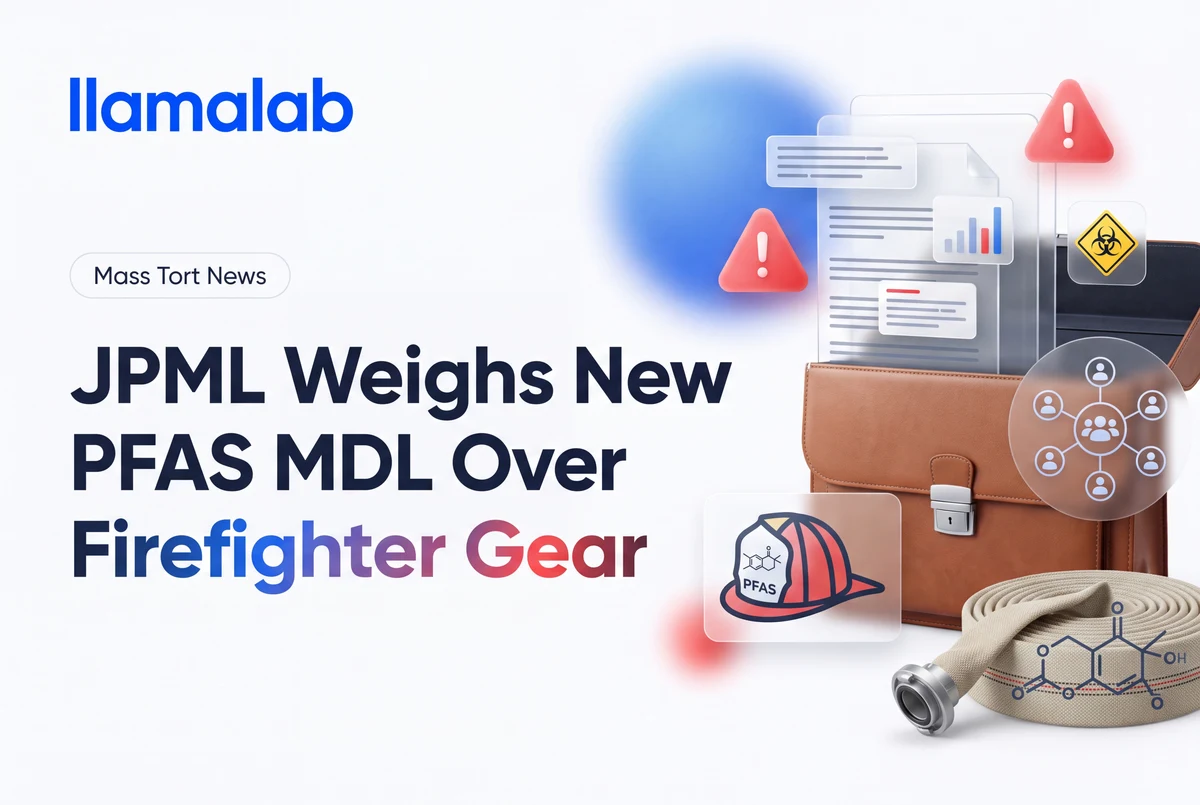 JPML Weighs New PFAS MDL Over Firefighter Gear