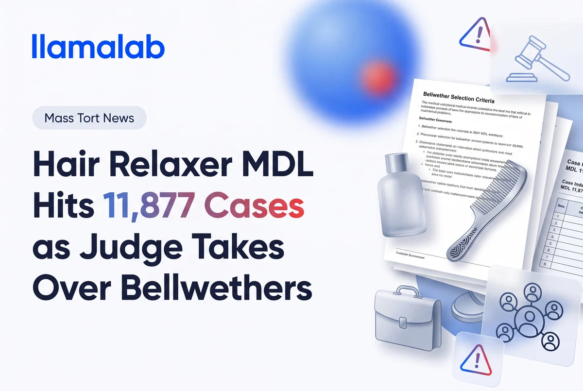 Hair Relaxer MDL Hits 11,877 Cases as Judge Takes Over Bellwethers