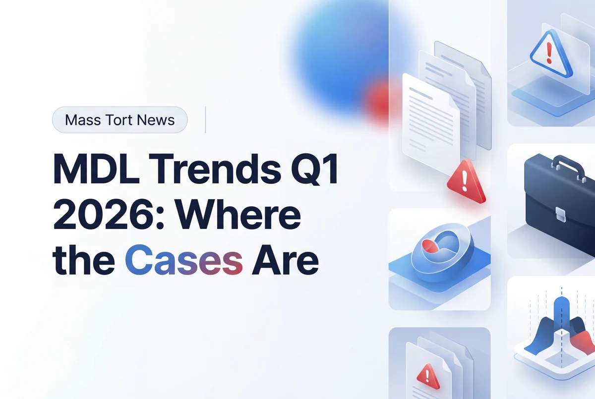 MDL Trends Q1 2026: Where the Cases Are