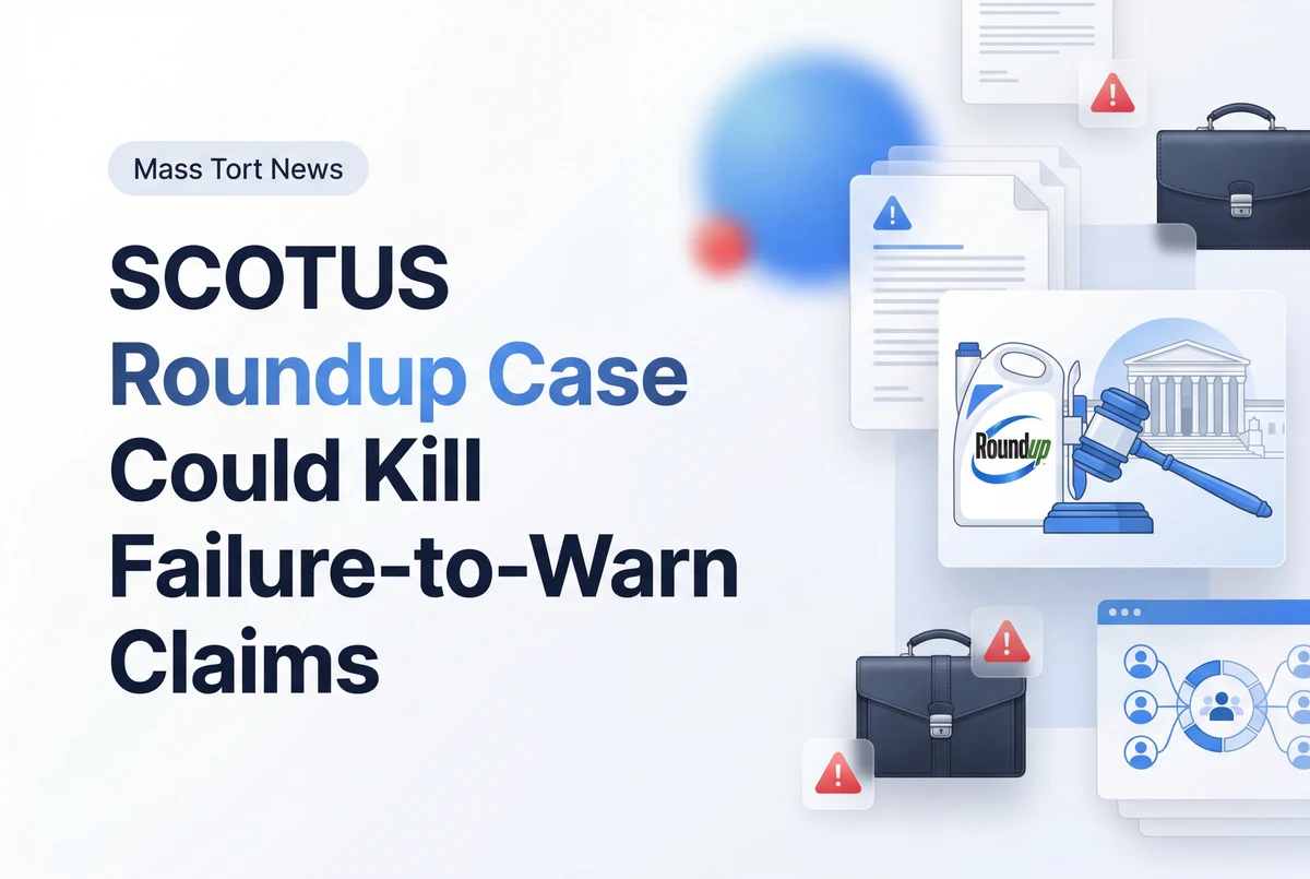 SCOTUS Roundup Case Could Kill Failure-to-Warn Claims